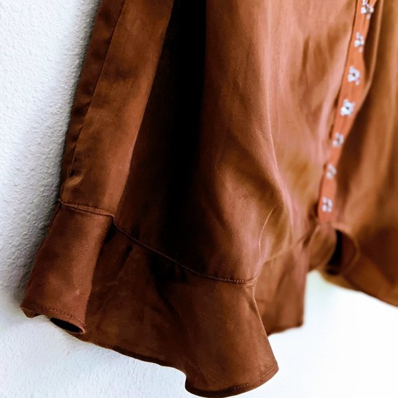 Rust Mini Dress - Picture 3 of 4